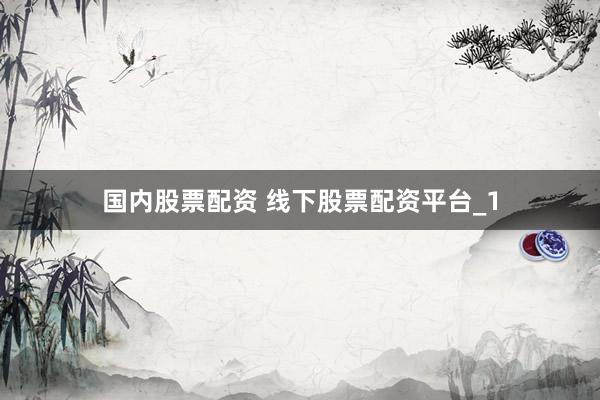 国内股票配资 线下股票配资平台_1